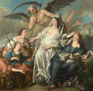 Tid avslører sannheten av Jean François de Troy
