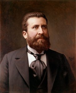 Jean Jaures, ca. 1900 av Jean-François Batut