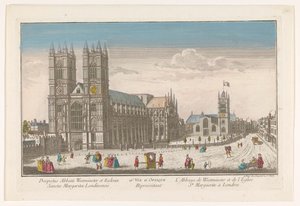 Utsikt over Westminster Abbey og St Margaret