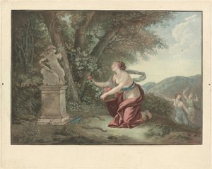 Tilbyr seg å elske av Jean François Janinet after Jean Jacques Lagrenée II
