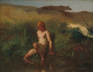 Baderen av Jean Francois Millet