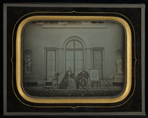 Jean-Gabriel og Anne-Charlotte-Adélaide Eynard av Jean Gabriel Eynard
