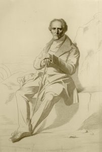 Portrett av Charles Fourier av Jean Francois Gigoux