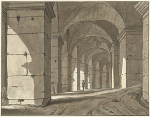 Ansikt i Colosseum av Jean Grandjean