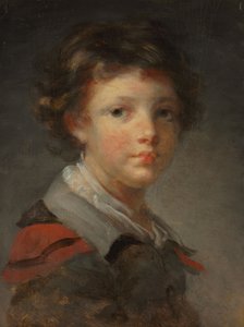 En gutt i en rød kappe, 1780-tallet av Jean Honore Fragonard
