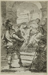 Fabius Maximus før det karthagiske senatet av Jean Honore Fragonard