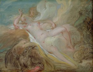 Jupiter og Io av Jean Honore Fragonard