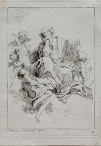 St. Luke. av Jean Honore Fragonard