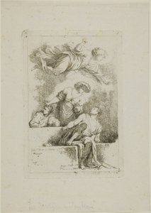 Disiplene ved graven av Jean Honore Fragonard