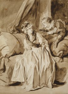 Brevet, eller den spanske samtalen av Jean Honore Fragonard