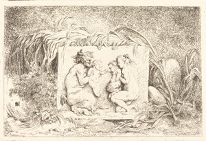 Satyrfamilien av Jean Honore Fragonard