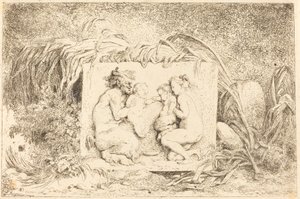 Satyrfamilien av Jean Honore Fragonard