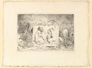 Satyrfamilien, 1763. av Jean Honore Fragonard