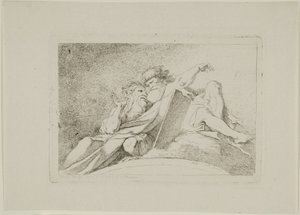 To profeter av Jean Honore Fragonard