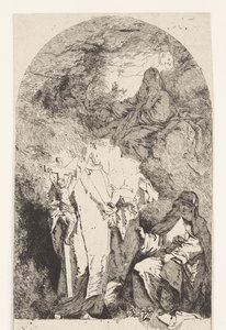 Forherligelse av Maria av Jean Honore Fragonard