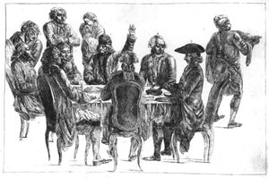 Filosofene ved nattverden, ca. 1775