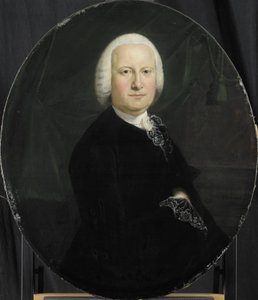 Portrett av Adriaan du Bois, direktør for Rotterdam Chamber of the Dutch East India Company, valgt 1742 av Jean Humbert