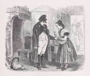 Minner om folket fra Bérangers komplette verk, 1836. av Jean Ignace Isidore Gérard