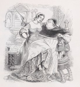 Den gode pave fra The Complete Works of Béranger, 1836. av Jean Ignace Isidore Gérard