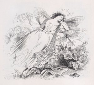 Sylfen fra The Complete Works of Béranger, 1836.