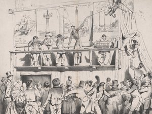 Zing! Zing! Bom_Bom_Bom!!! The Show of the Grrrreat Political Tumblers, august 1833.