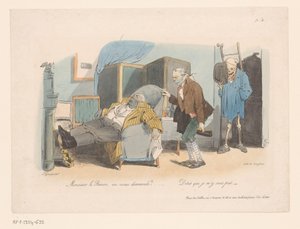 Baron blir hentet av en graver og Døden Monsieur le Baron, på vous demande? (...) (tittel på objekt) Journey to Eternity (serietittel) Voyage pour l