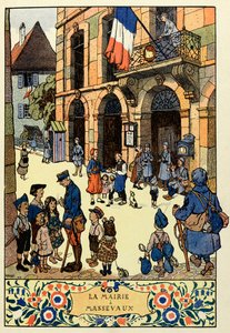 Trefarget paradis ; Rådhuset i Massevaux 1918;
