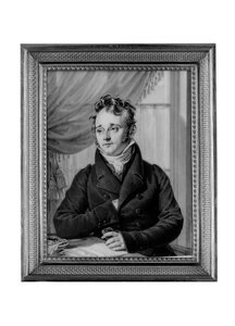 En ung poet (sepia på panel) av Jean Jacques Casimir Karpff