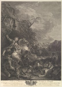 The Tiger Chase The Tiger Chase, 1700-tallet. av Jean Jacques Flipart
