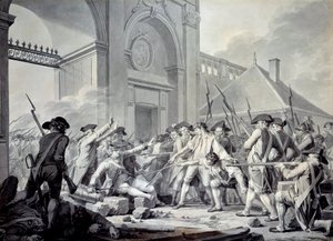 Nancy-saken: Den 31. august 1790 startet Marquis de Bouillé (1739-1800) en undertrykkelse mot soldatene i garnisonen til Nancy, i opprør mot offiserene deres. Slaget fant sted foran vaktposten ved Stainville-porten