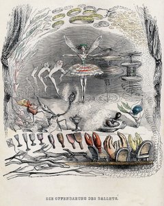 Ballettens åpenbaringer, 1840-tallet.