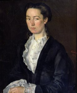 Portrett av Adélaéde Mathilde Rousseaux, 1854,