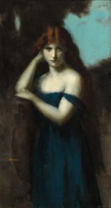 Stående kvinne av Jean Jacques Henner