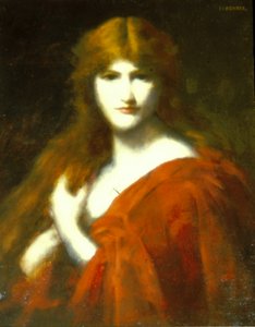 Den rødhårede av Jean Jacques Henner