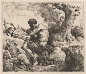 Den hellige Jerome av Jean Jacques Lagrenée II