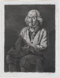 Gamle Gerard, bonde fra Chasselay av Jean Jacques de Boissieu