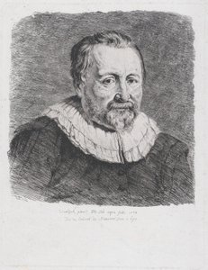 Portrett, etter Van Dyck, 1770. av Jean Jacques de Boissieu