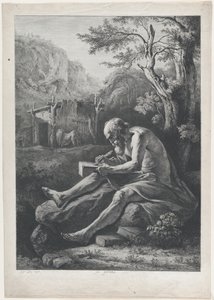 St. Hieronymus, 1797. av Jean Jacques de Boissieu