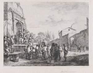 The Little Charlatans, 1773. av Jean Jacques de Boissieu