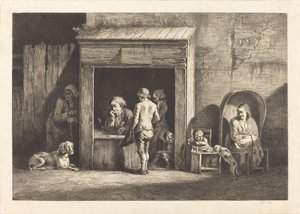 Der öffentliche Schreiber von Jean Jacques de Boissieu