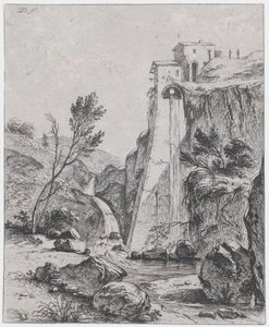 Foss etter Breenberg, 1764. av Jean Jacques de Boissieu
