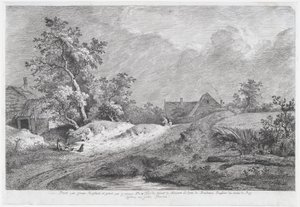 Hveteåker, 1772. av Jean Jacques de Boissieu