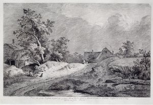 Hveteåker, 1772 av Jean Jacques de Boissieu