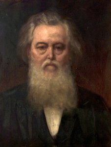 Dr John Chapman, ca. 1885 (olje på lerret) av Jean Joseph Benjamin (after) Constant