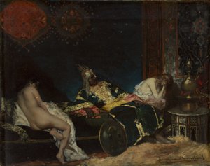 Den serbiske konkubinen En sending fra Serbia, 1876.