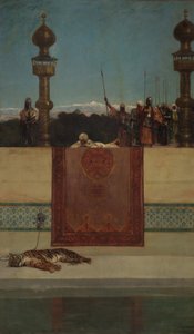 Sultans Tiger. av Jean Joseph Benjamin Constant