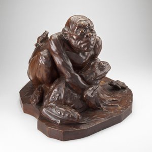 Frosken (froskemannen) av Jean Joseph Marie Carries
