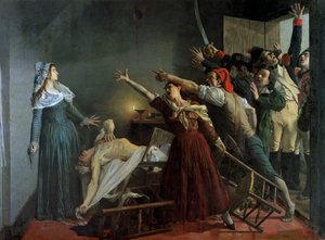 Mordet på Marat, 1886