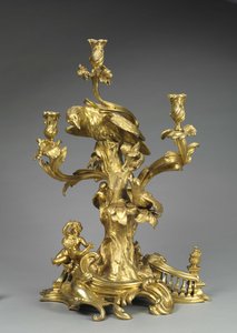 Kandelaber, ca. 1750 av Jean-Joseph de Saint-Germain
