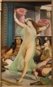Orientalsk danser i et harem
